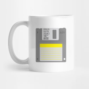 Floppy Disk (Gray Colorway) Analog/ Computer Mug